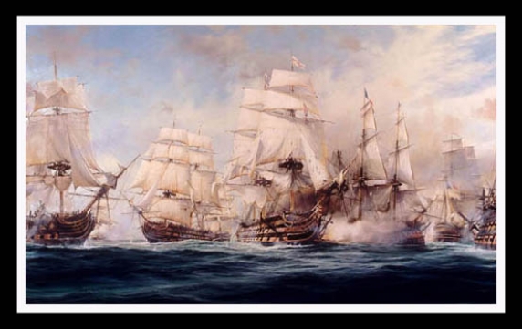 Battle of Trafalgar ~ Robert Taylor