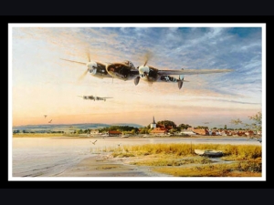 Coming in Over the Estuary ~ Robert Taylor
